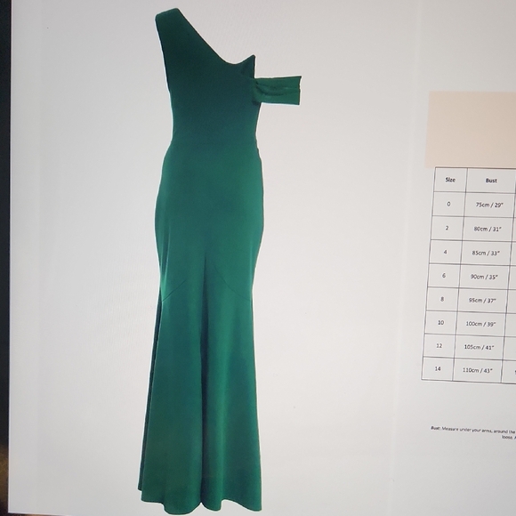 Quiz Chiffon Asymmetric Maxi Dress - Picture 5 of 13